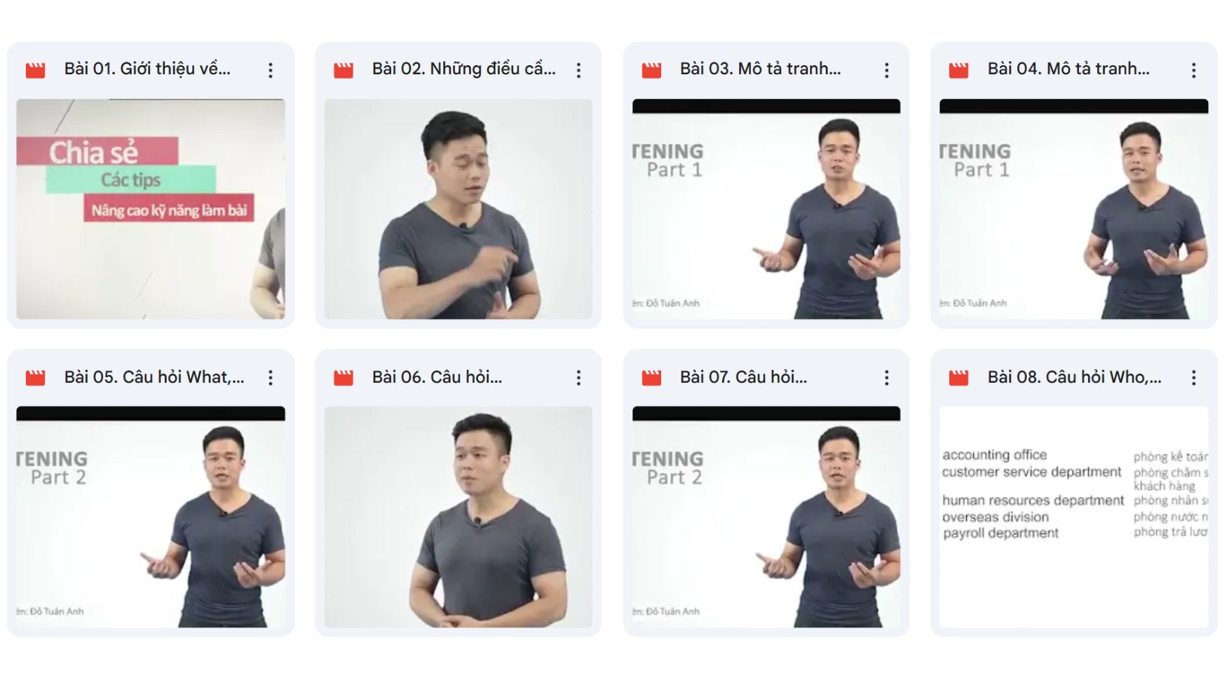 Tài liệu giúp người mất gốc học từ vựng, nghe và đọc hiểu cơ bản một cách dễ thực hành