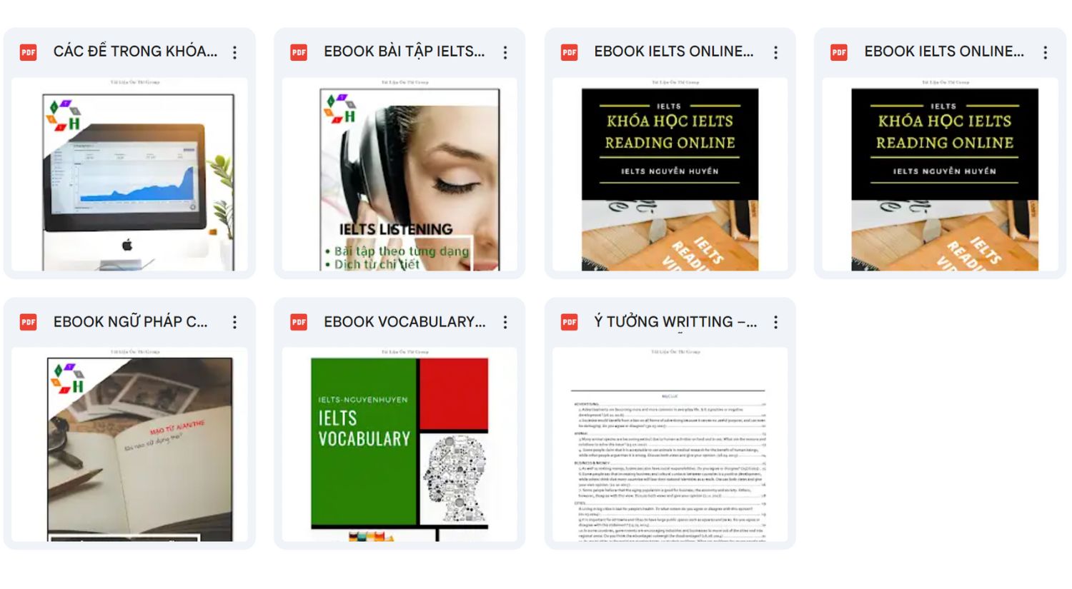 Bộ ebook kèm khóa học giúp bạn tự ôn IELTS hiệu quả qua kiến thức trọng tâm và chiến lược làm bài