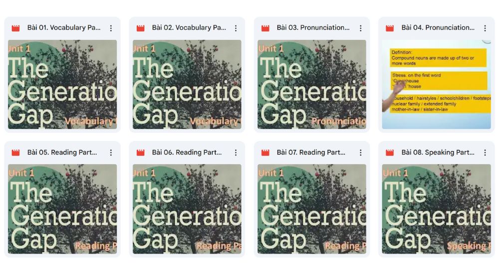 Khóa học giúp bạn nắm từ vựng, ngữ pháp và bài đọc nghe lớp 11 một cách dễ hiểu