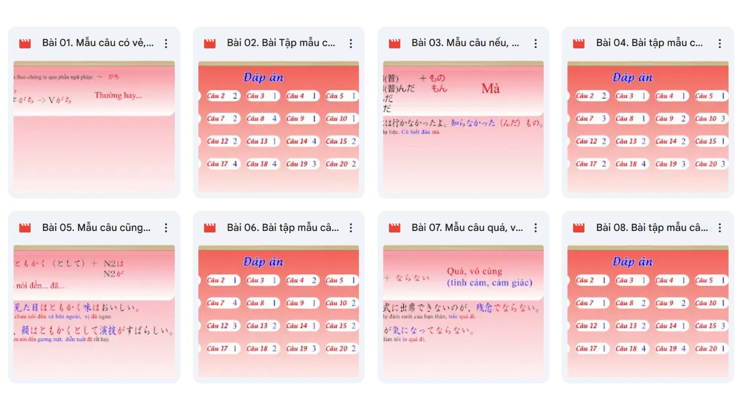 Khóa học giúp bạn nắm vững ngữ pháp N2 phần 1 qua mẫu câu quan trọng và ví dụ rõ ràng