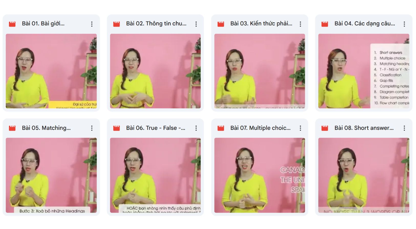 Khóa học giúp bạn luyện IELTS bốn kỹ năng qua kỹ thuật làm bài, từ vựng và bài tập sát đề