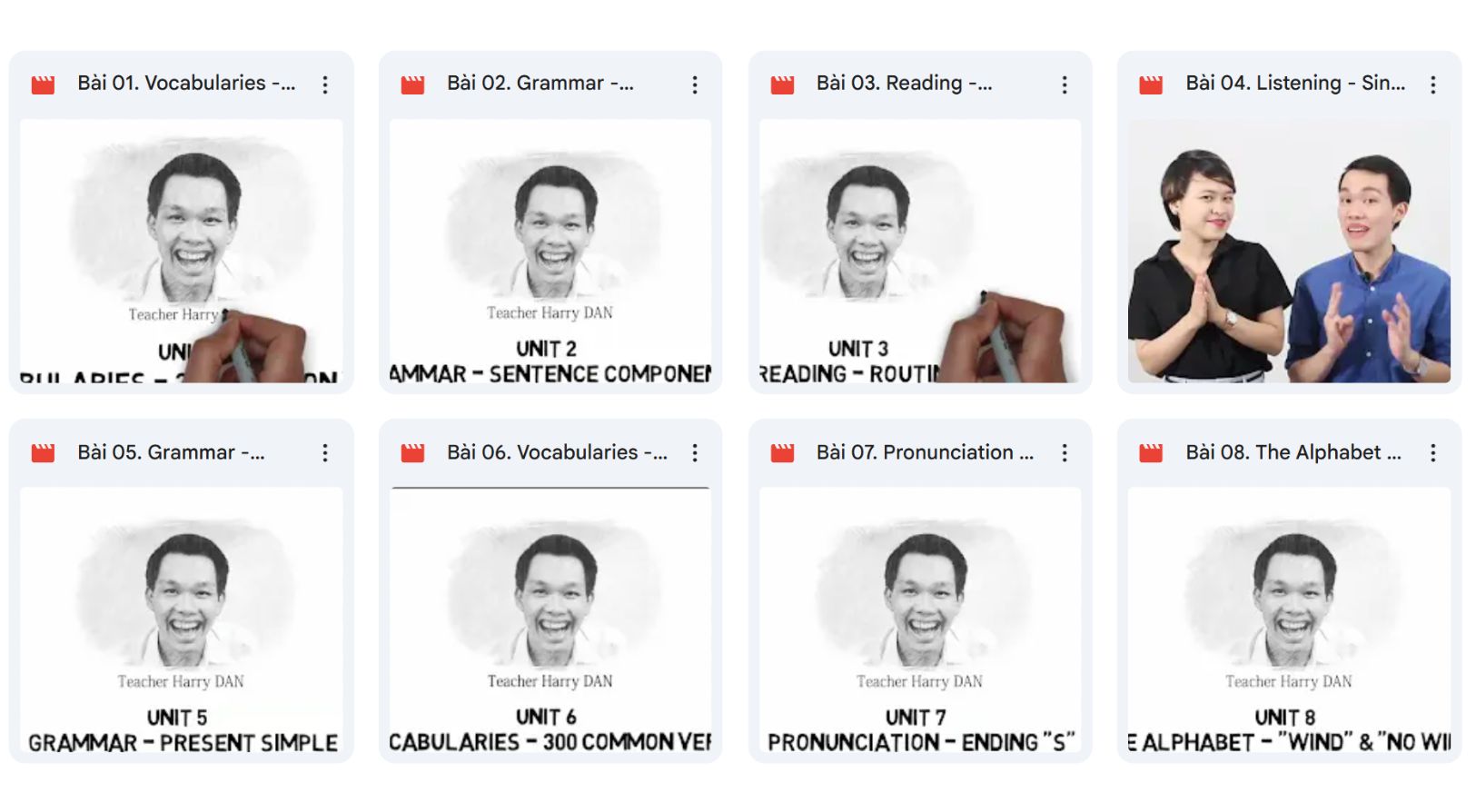 Khóa học giúp người mất gốc học tiếng Anh qua phát âm, từ vựng, ngữ pháp và mẫu câu hằng ngày