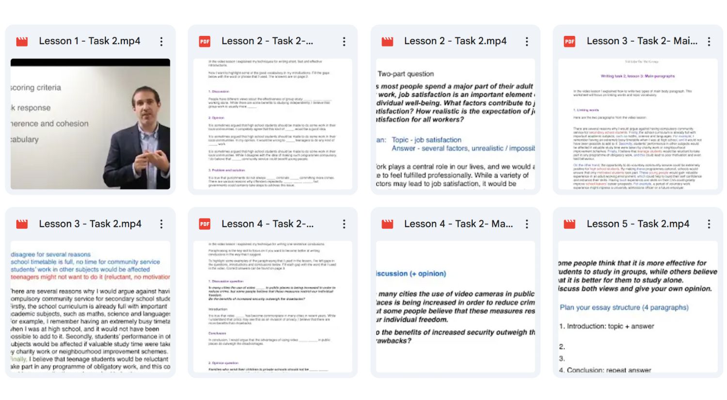 Tài liệu giúp bạn viết Task 2 hiệu quả qua cấu trúc rõ ràng, mẫu câu và ví dụ thực tế