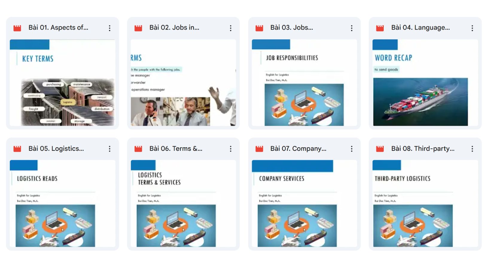 Khóa học giúp bạn dùng tiếng Anh trong quy trình logistics và xử lý tình huống xuất nhập khẩu thực tế